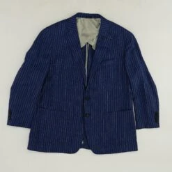 Peter Millar Blue Striped Sport Coat