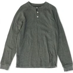 Madewell Green Solid Henley T-Shirt