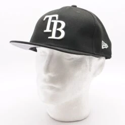 NEW ERA Black 59 Fifty TB Flat Bill