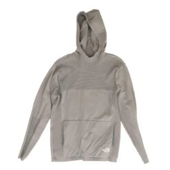 The North Face Gray Solid Active Hoodie Pullover