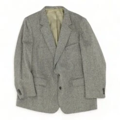 Gray Herringbone Sport Coat