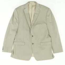 Calvin Klein Beige Solid Sport Coat