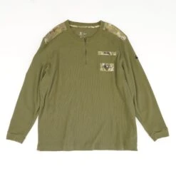 Nike Green Color Block 1/4 Zip