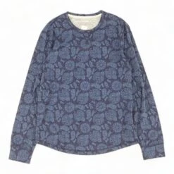 Navy Graphic Pajama Top