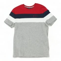 Ben Sherman Multi Color Block Crewneck T-Shirt