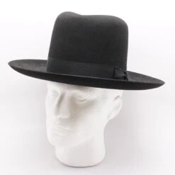 Black Morson Western Hat With Case