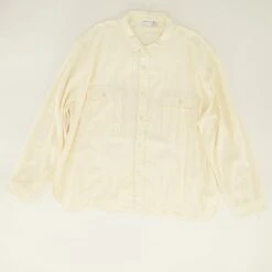 ASOS Ivory Long Sleeve Button Down Shirt