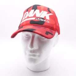 Red Camo Ballcap