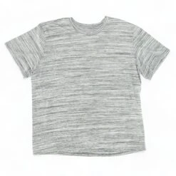 Nike White Striped Active T-Shirt