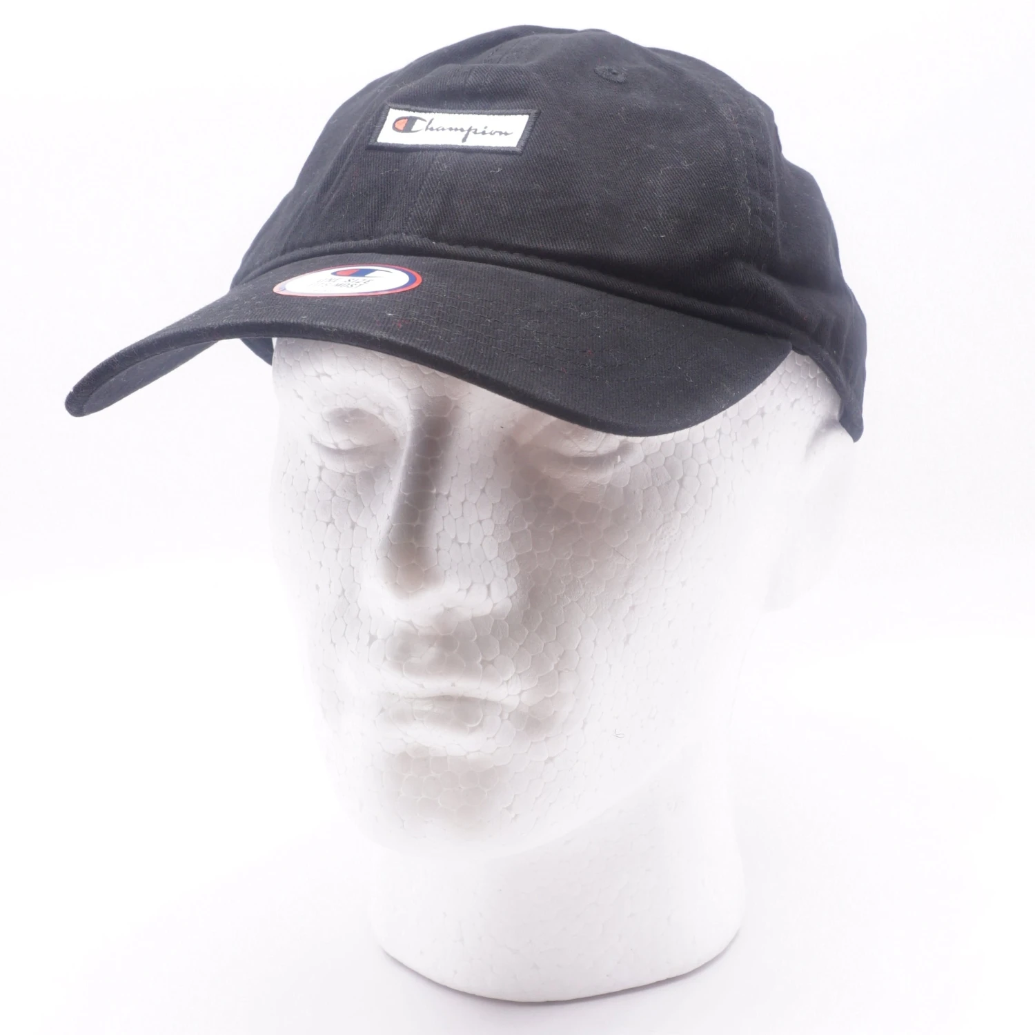 Champion Black Flat Bill