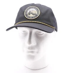 Billabong Black Adventure Division Flat Bill Hat