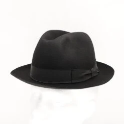 Borsalino Black Beaver 214 Fedora