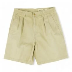Eddie Bauer Vintage Tan Solid Chino Shorts