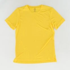 Jockey Yellow Solid Active T-Shirt