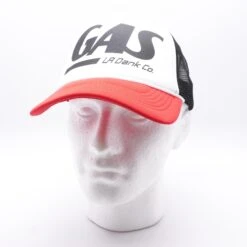 Black Color Block Gas Ballcap