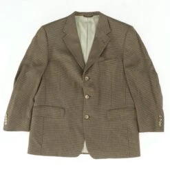 Vintage Union-Made Brown Plaid Sport Coat