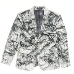 Gray Paisley Sport Coat