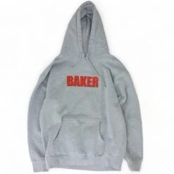 Baker Gray Graphic Hoodie