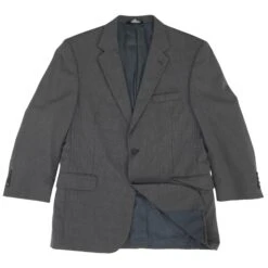 Gray Striped Sport Coat