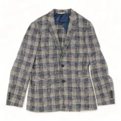 Blue Plaid Sport Coat