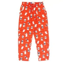 Old Navy Red Graphic Pajama Bottom