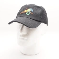 Hermès Navy Nevada Puzzle Equestre Denim Cap