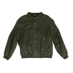 Green Solid Lightweight Jacket