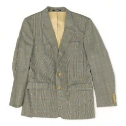 Charcoal Plaid Sport Coat