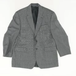 Vintage Gray Plaid Sport Coat