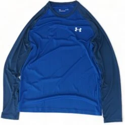 Under Armour Blue Color Block Active T-Shirt