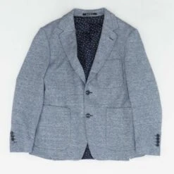 Blue Chevron Sport Coat