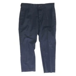 Lacoste Navy Solid Khaki Pants