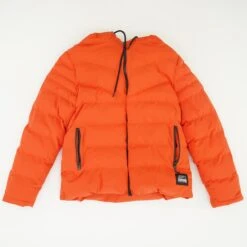 Orange Puffer Jacket