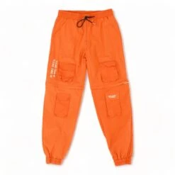 Milano Orange Graphic Cargo Pants