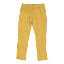 J. Crew Mustard Solid Chino Pants