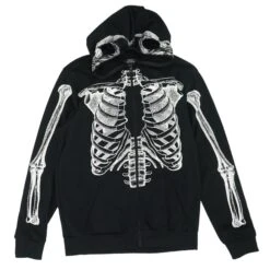 Black Graphic Lightweight Jacket