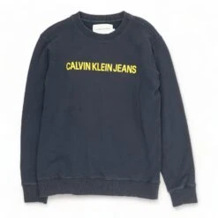 Calvin Klein Navy Graphic Sweatshirt Pullover