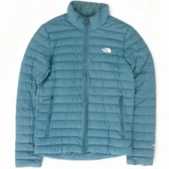 The North Face Teal Ski Puffer Jacket