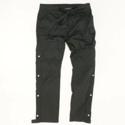 Fear Of God Black Solid Nylon Cargo Snap Pants