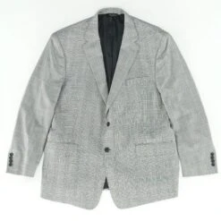 Black Plaid Sport Coat