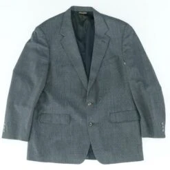 Vintage Plaid Single-Breasted Sport Coat