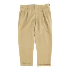 Tan Herringbone Active Pants