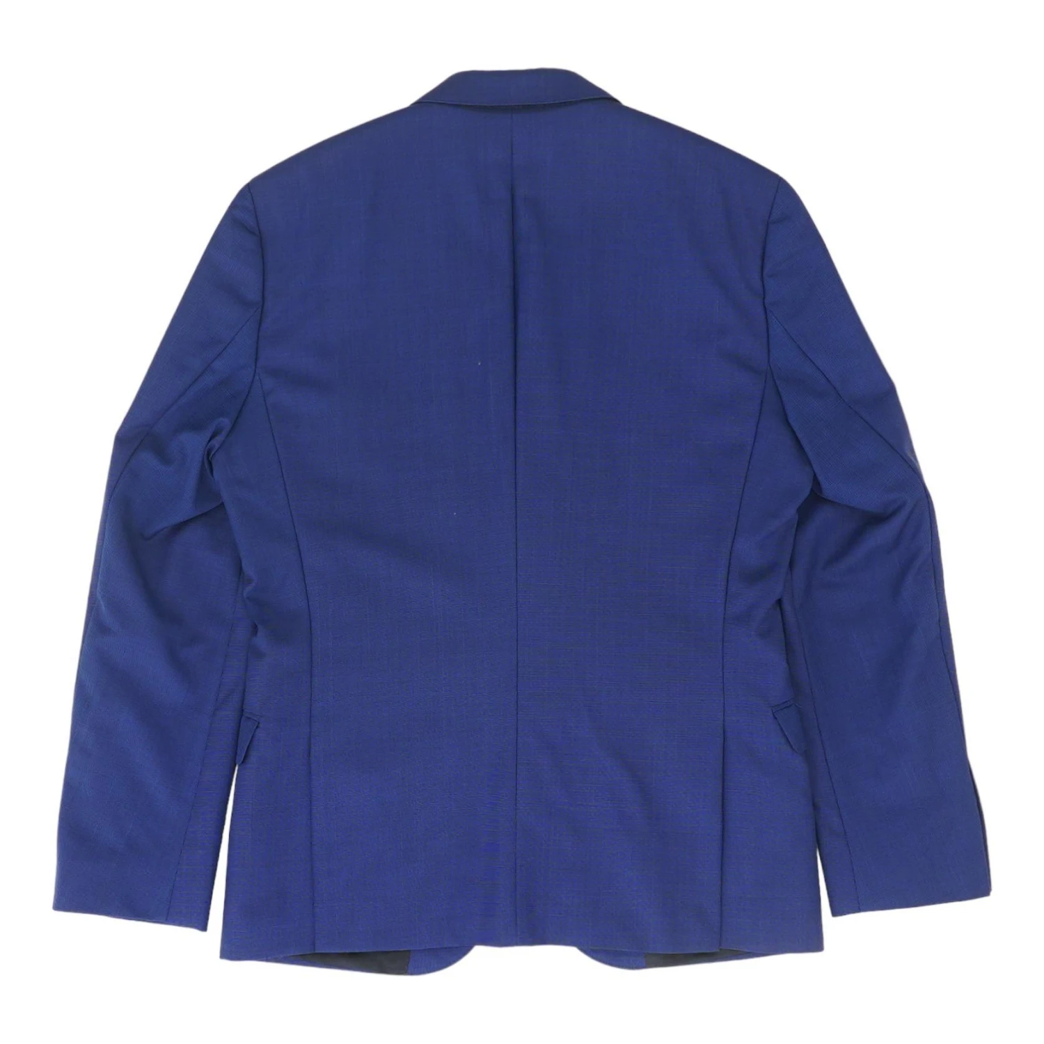Blue Solid Sport Coat - Image 2