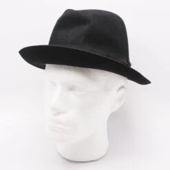 Borsalino Black Torino 214 Fedora