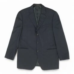 Navy Check Sport Coat