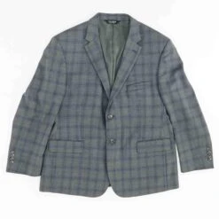 Gray Plaid Sport Coat