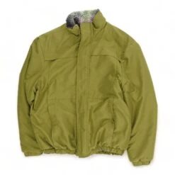 Olive Solid Bomber Coat