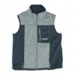 Gray Color Block Active Vest