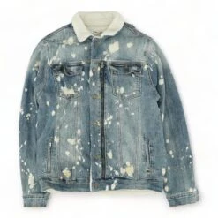 Blue Tie Dye Denim Jacket