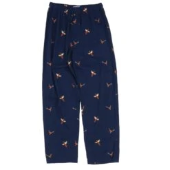 Navy Animal Pajama Bottom